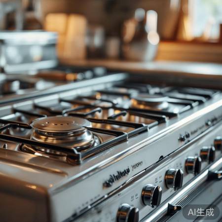 樱花老款燃气灶，厨房好伴侣。