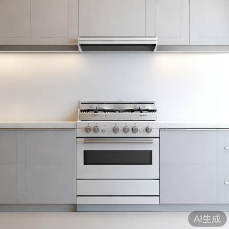 简约樱花燃气灶，厨房雅致之选