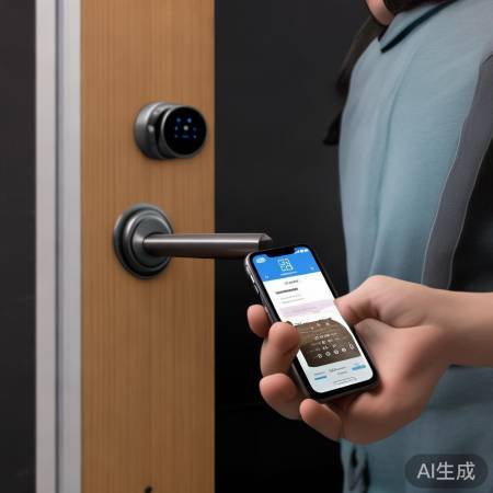 “中国结智能锁密码轻松改”