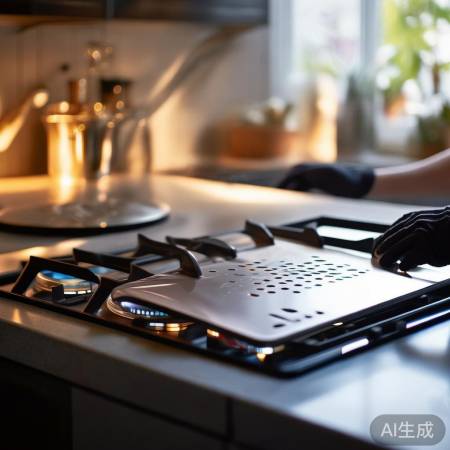 燃气灶盖板：实用防油隔热神器