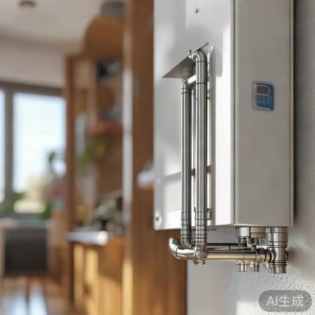 壁挂炉水管：进回排，三管齐下