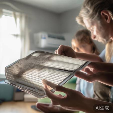 空调滤网清洁，节能又凉快