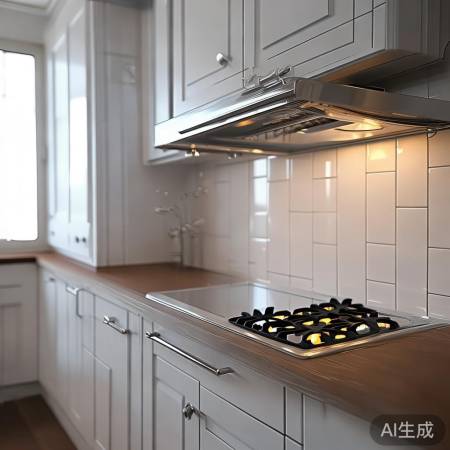 CAD集成灶吊柜设计图解大全