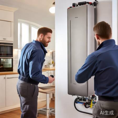 博世壁挂炉，专业安装，人性化设