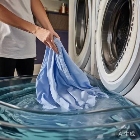 洗衣机洗短袖小技巧