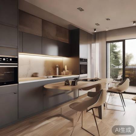 消毒柜宜通风散热，厨房角落或操