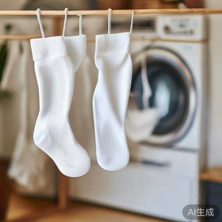 “柔顺剂助袜顺滑，适度使用保舒