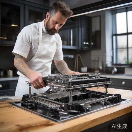 集成灶升降板需拆洗/调整