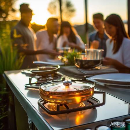 环保燃气灶，健康烹饪新选择。