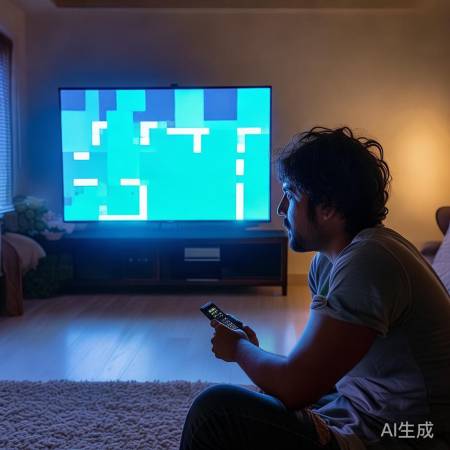 电视故障，需找专业维修。