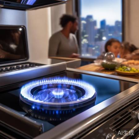“燃气灶安全升级，自然息火新功