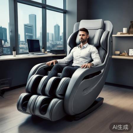 缓解久坐疲劳，按摩助轻松