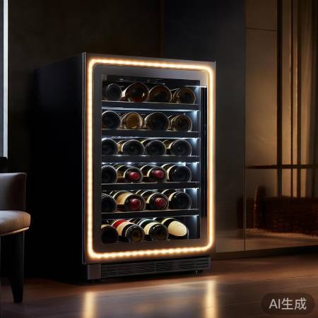 温馨酒柜，LED护酒，美酒升级