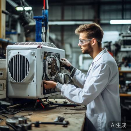 空调拆卸后，清理检查，确保无松