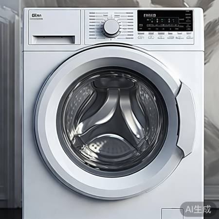 滚筒洗衣机，多程序，大容量。