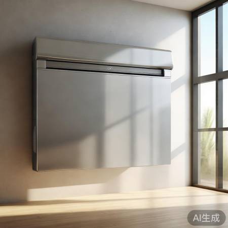 空调外机移室内，巧解飘窗难题