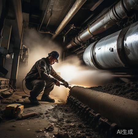 疏通燃气管道，确保连接牢固。