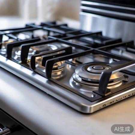 燃气灶用完，关阀断气保安全。