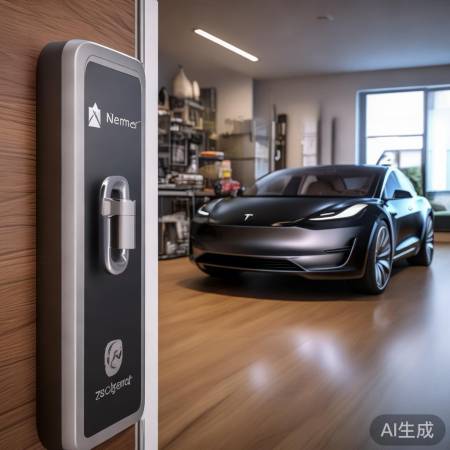 “乘方锁携手特斯拉，共推智能家