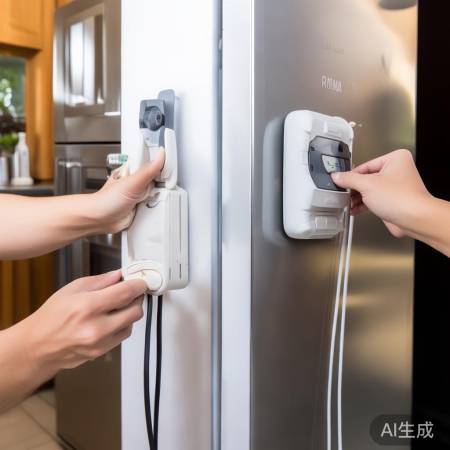 “简易冰箱报警器，三步安装保安