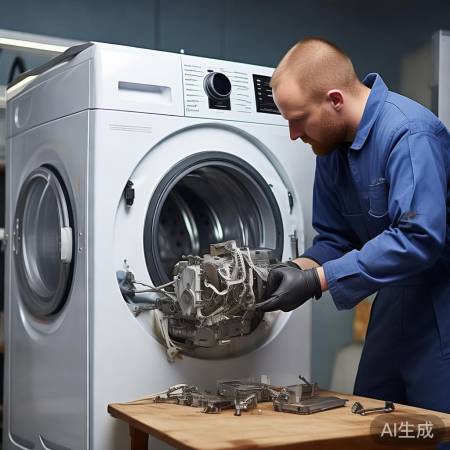 洗衣机响不停，换部件解决。