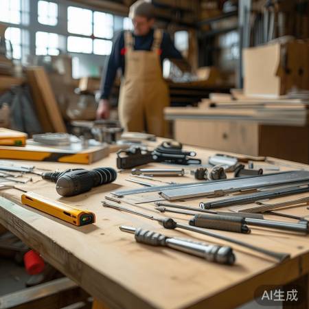 安装必备工具：螺丝刀、电钻、水