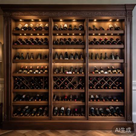 红酒柜多宝格尺寸，品味生活好帮