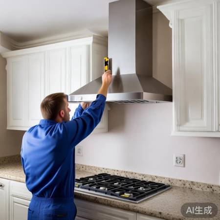 油烟机安装稳固，准位调整，求助