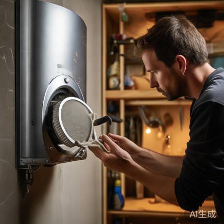 检查壁挂炉滤网，确保正常运行。