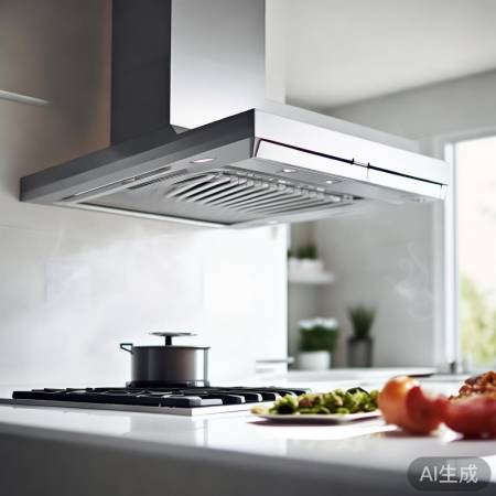 侧吸式油烟机，远离油烟，宁静烹