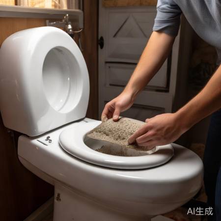 定期清滤网，保障马桶畅通