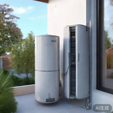 阳台设备间热水装，防水散热难度