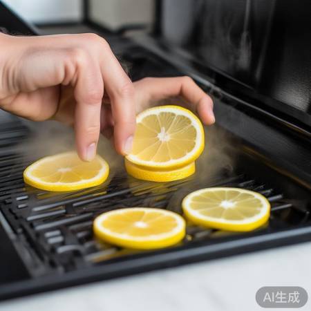 柠檬片新用途:让油烟机焕然一新 柠檬片新用途:让油烟机焕然一新