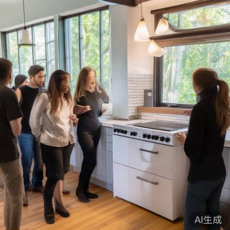 集成灶摆放技巧：安全与美观兼顾，窗户前也能用