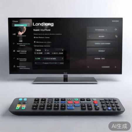 长虹电视遥控便捷，人性设计易操