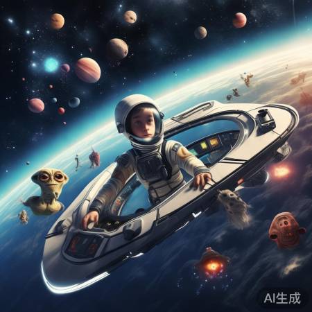 太空探险家玩具，寓教于乐。