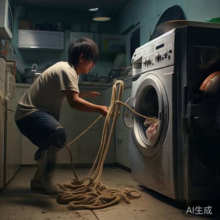 “紧急救援绳开洗衣机门失败”