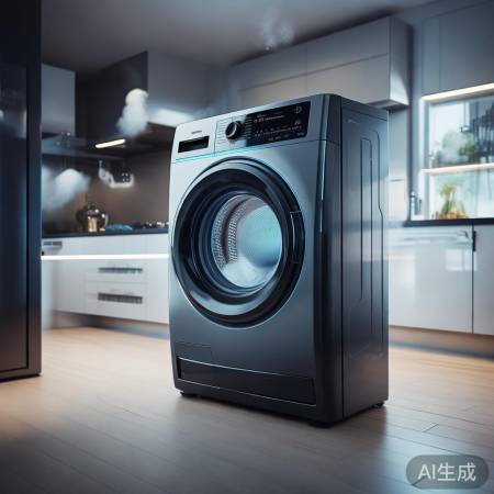 自清洁洗衣机，懒人福音，一步到