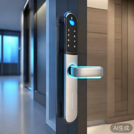 智能锁多重安全，守护家门无忧。