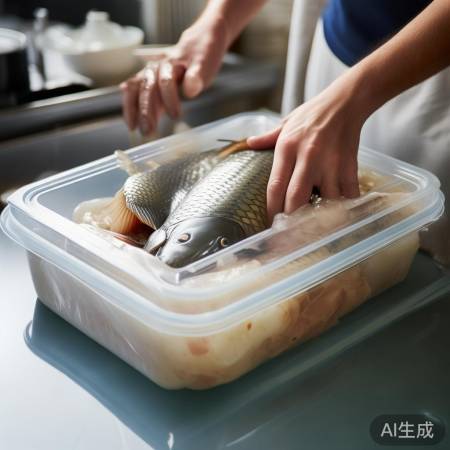 “密封盒中保鲜袋，防串味双重保