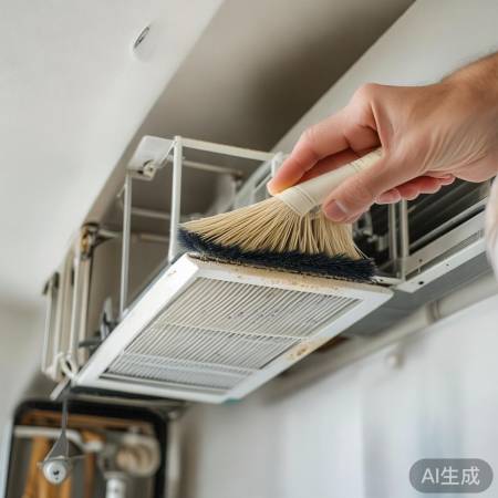 空调滤网散热片，刷洗除菌必做