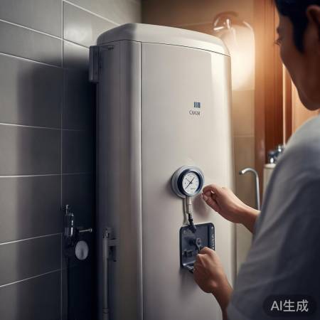 水压低影响热水器亮度，检查水表