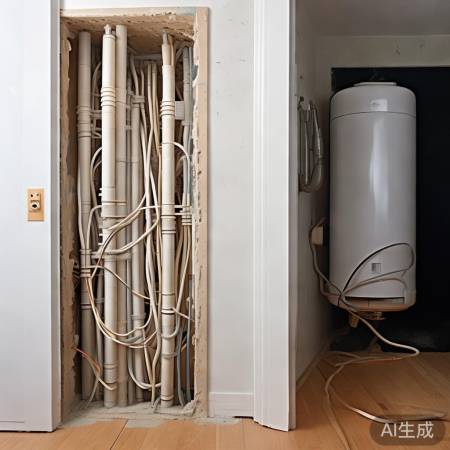 安全铺设，墙内埋线PVC护。