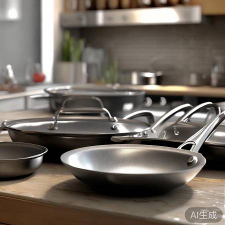 炒锅清洗：不锈钢易洗，不粘需轻