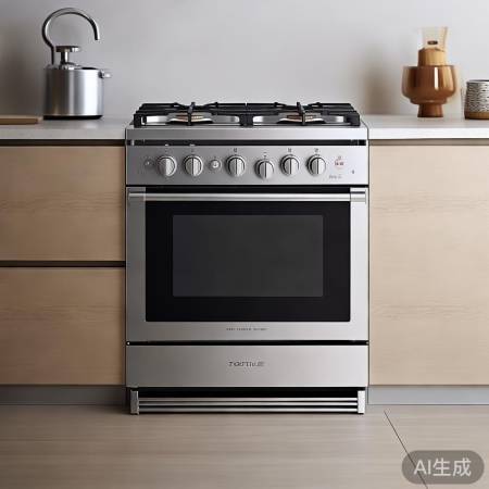 方太燃气灶HL19，简约银黑，