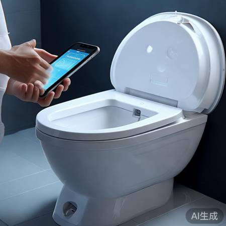 “蓝牙控制马桶，一键享受智能生