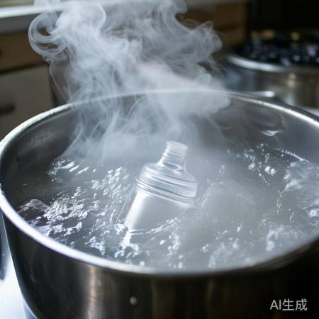 高温煮沸杀菌，奶瓶材质需注意