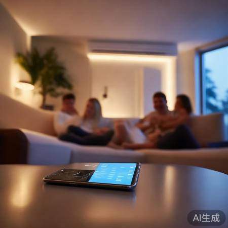 智能家居，空调随心控，节能环保