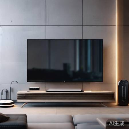 高端极简电视，智能家居伴侣
