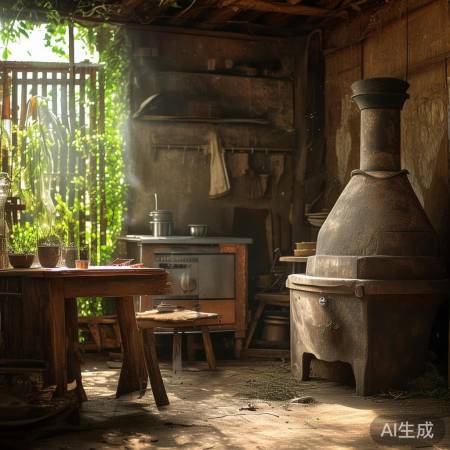 农村土灶集成灶结合新潮风